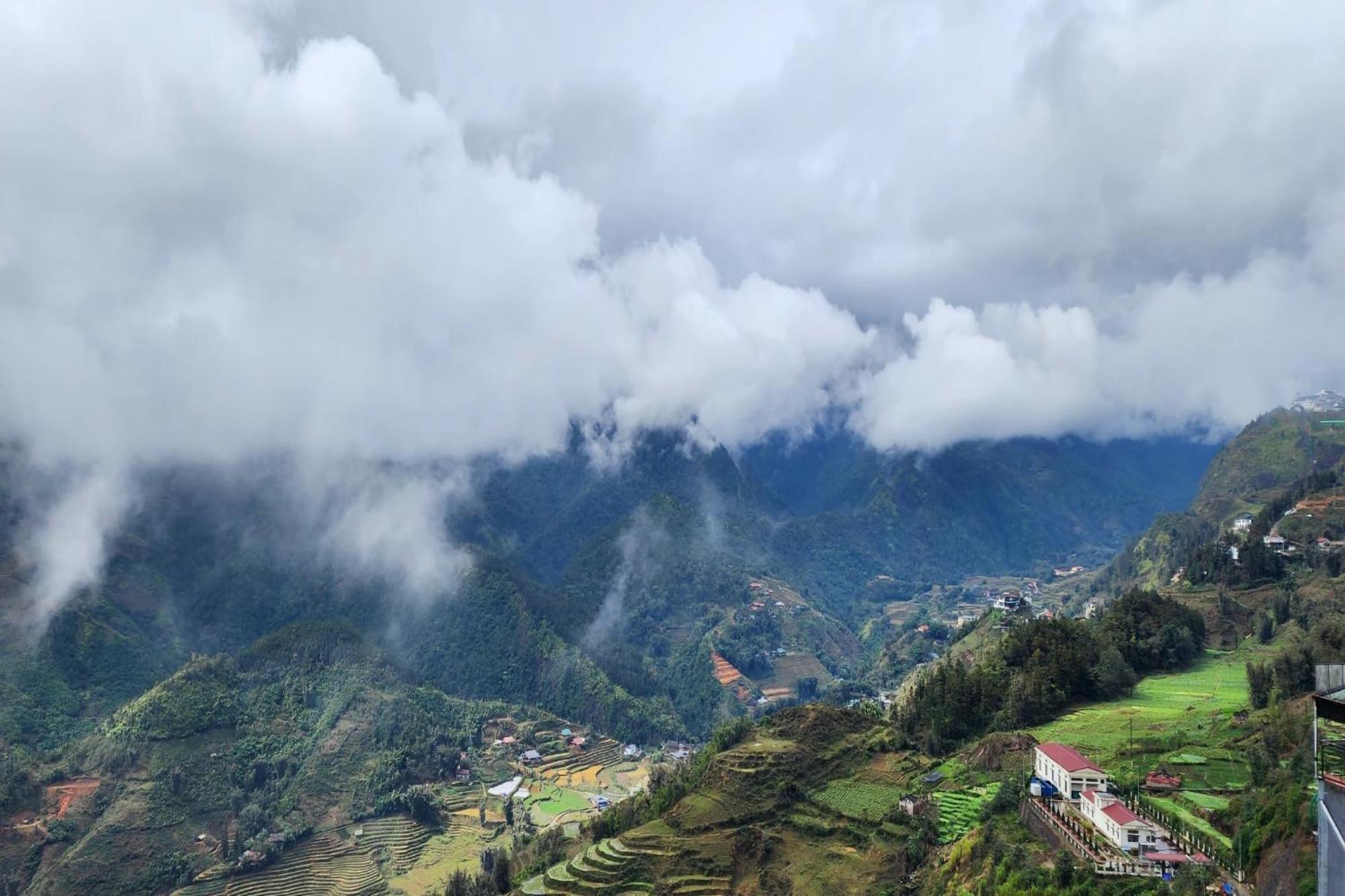 Sapa View Spring Garden Hotel Bagian luar foto