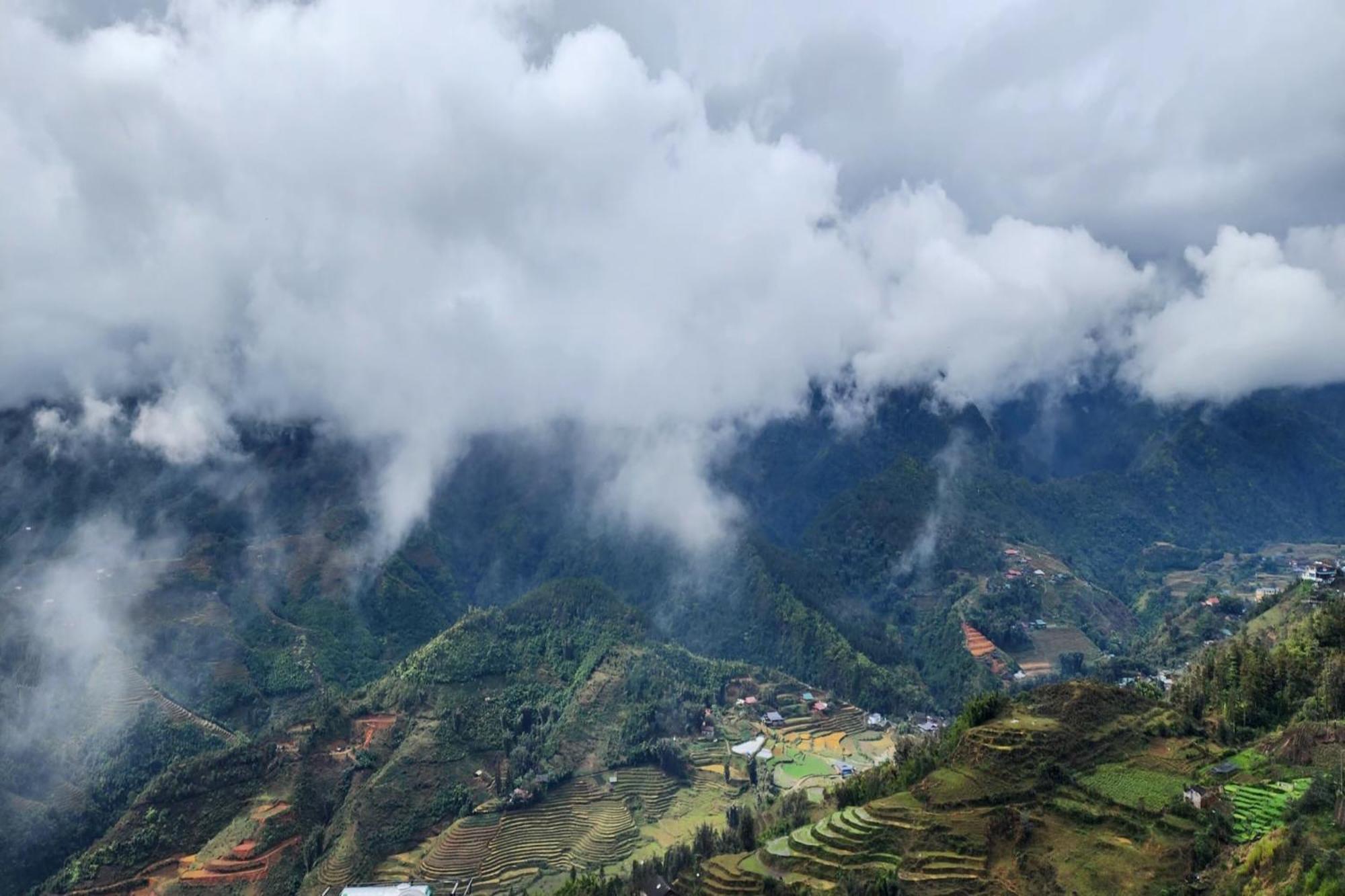 Sapa View Spring Garden Hotel Bagian luar foto
